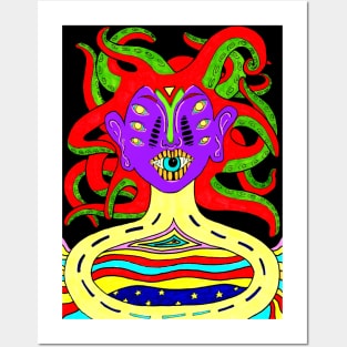 Medusa Posters and Art